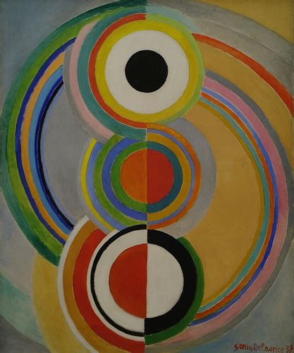 Rythme S Delaunay Huile Sur Toile 182 X 149 Cm 1938