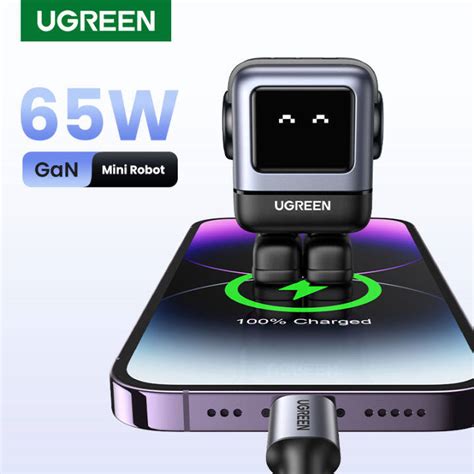 Ugreen W Gan Fast Robotgan Charger Port Lazada Ph