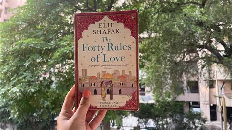 Forty Rules Of Love By Elif Shafak Book Review Youtube