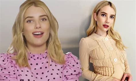 Emma Roberts Explains In Glamour Interview Why Shes Particularly