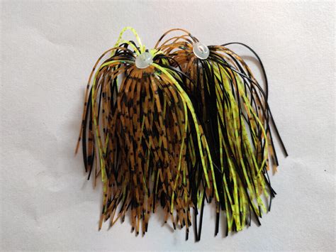 Bundles Strands Silicone Skirts Fishing Buzzbait Spinnerbait Jig