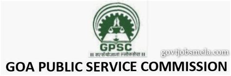 Goa Psc Jobs Notifications