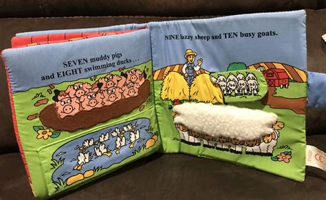 Soft Play Old Macdonalds Farm A Counting Book Vintage Cloth Pop Up Rn 12003g For Sale Online Ebay