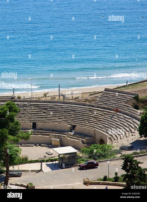 Roman Amphitheatre Tarragona Catalonia Catalunya Catalu A Costa Dorada