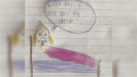 Facebook Viral “¿quién Eres Y Por Qué Me Besas” Niña Cambia El Final De ‘la Bella Durmiente