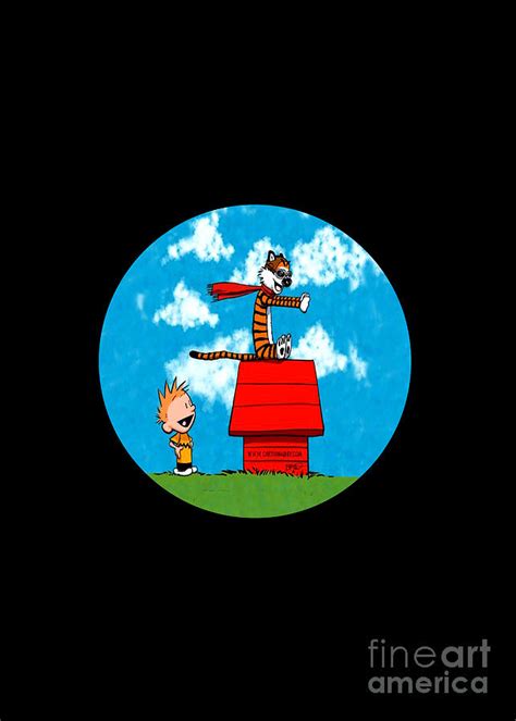 Calvin And Hobbes Sleep Calvin And Hobbes Run Digital Art By Blind