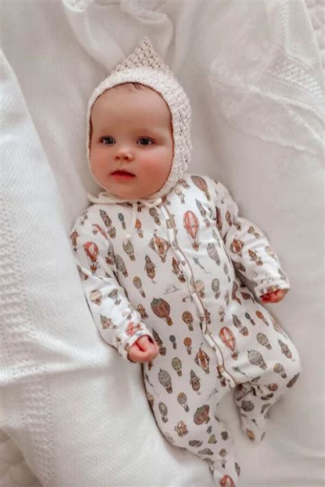 Atelier Choux Classic Playsuit Hot Air Balloons