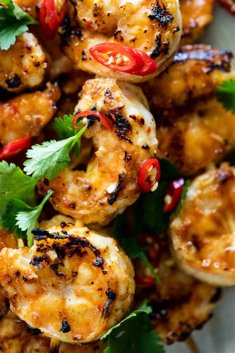 Spicy garlic shrimp skewers - Simply Delicious