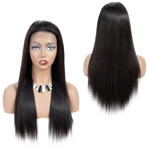 Straight Lace Front Wigs Human Hair Pre Plucked 13x4 Lace Frontal Human