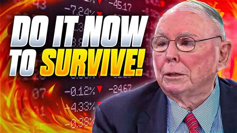 Insane Charlie Munger Advice For Surviving A 2023 Market Recession