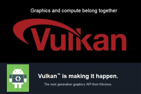 Google Plans To Bring Vulkan D Graphics Rendering Api To Future