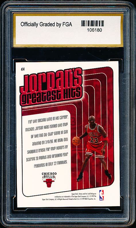 Lot Detail 1990 Upper Deck Victory Bskt 414 Michael Jordans