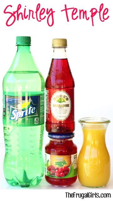 Shirley Temple Recipe With Sprite Just 4 Ingredients The Frugal