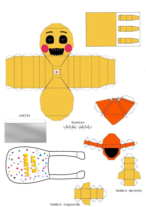 Fnaf 2 Old Freddy Papercraft Pt1 By Adogopaper On Deviantart Artofit