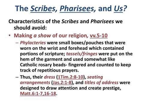 PPT - The Scribes, Pharisees, and Us ? PowerPoint Presentation, free download - ID:1900682