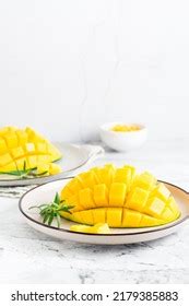 Mango Cheesecake Stock Photo 217094008 Shutterstock