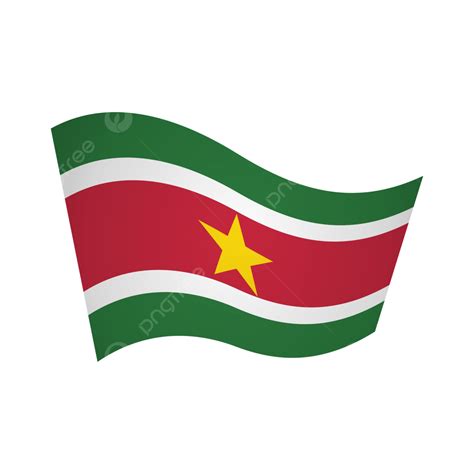 Bandera De Surinam Png Surinam Bandera Dia De Surinam Png Y Vector