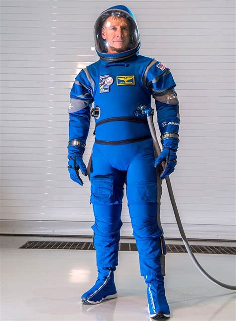 Boeing Blue Space Suit