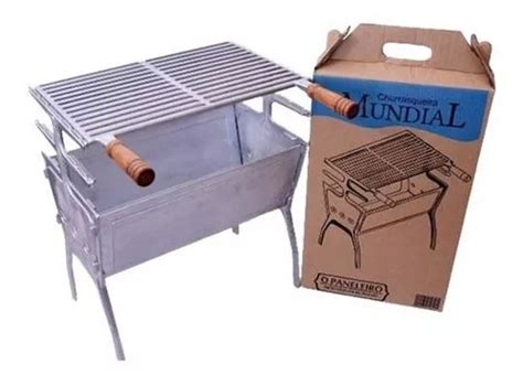 Parrilla de aluminio fundido desmontable y portátil MercadoLibre