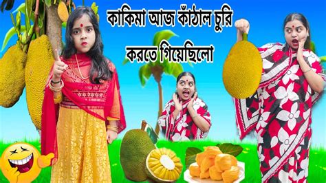 কাকিমা আজ কাঁঠাল চুরি করতে গিয়েছিলো 🤣🤣🔥 Funny Comedyvideo