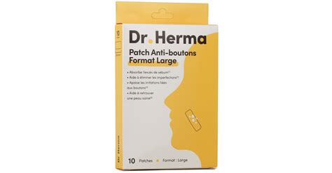 Dr Herma patch anti boutons Soin pour peau à imperfections