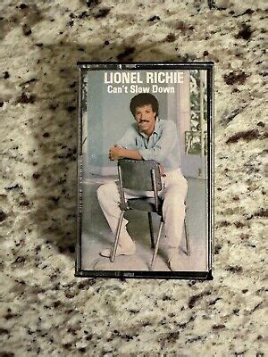 Lionel Richie Can T Slow Down Cassette Tape Motown Records Ebay