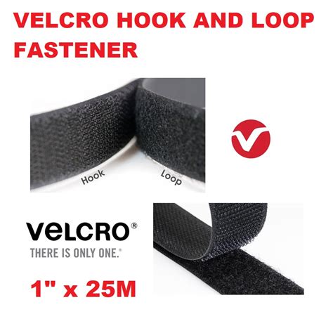 Velcro Strap Hook And Loop Fastener 25 Meter X 25 Mm 82 Feet X 1 Inch