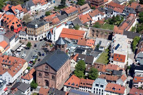 Luftaufnahme Vom Alten Markt In Homburg Saarland Bildtankstellede