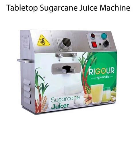 Automatic Tabletop Sugarcane Juice Machine For One Time Crushing At Rs