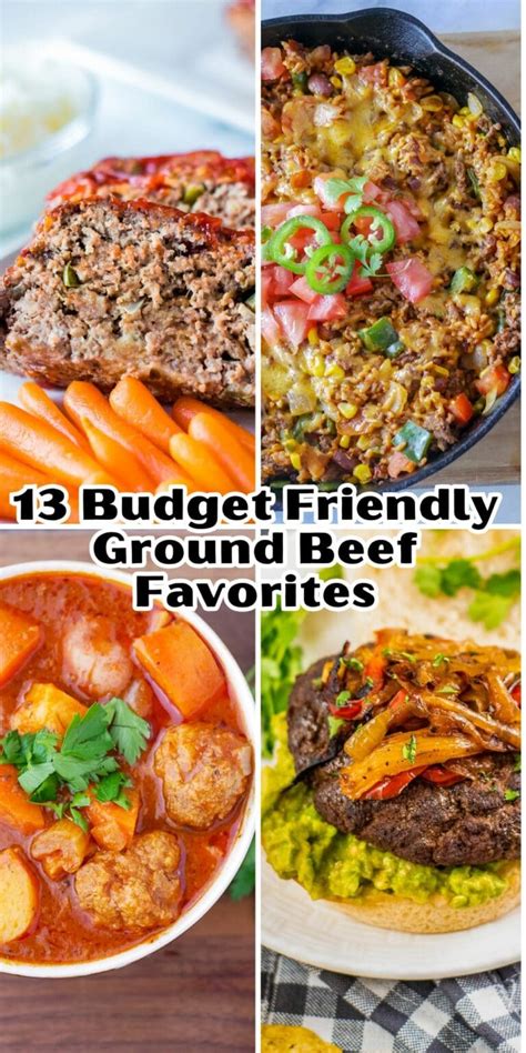 Budget Friendly Ground Beef Recipes Upstate Ramblings