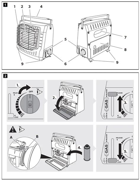 Kampa Hottie Portable Gas Heater User Manual