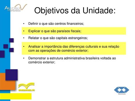 PPT Comércio Exterior Unidade 2 PowerPoint Presentation free