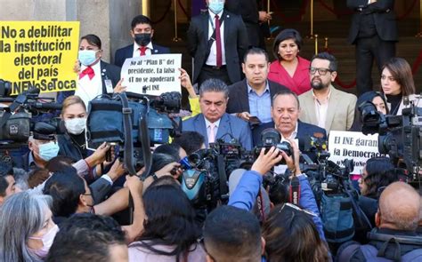 PAN PRD Y PRI Presentan Acciones De Inconstitucionalidad Contra Plan