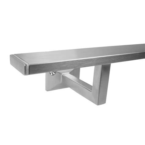 Main Courante Inox Rectangulaire X Mm Supports De Type