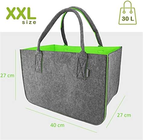 Leviatan Filztasche Shopper Gro Liter Einkaufstasche Xxl