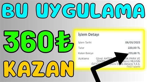 Bu Uygulama ile Günde 360 Kazan ÖDEME KANITLI VİDEO İnternetten