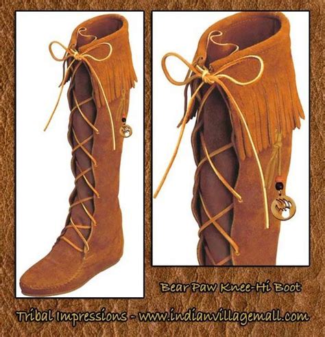 Native American Fringe Boots Native American Boots Moccasin Boots