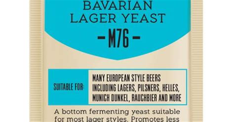 Mangrove Jacks M76 Bavarian Lager - Get Er Brewed - Homebrew ...