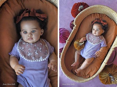 Sheva Dolls Ooak Multiculturalbiracial Lifelike Reborn Baby Art Doll