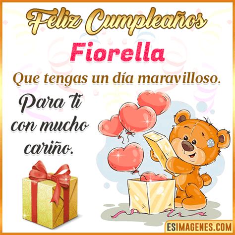 Feliz Cumplea Os Fiorella Tarjetas Y