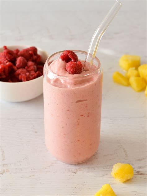 Strawberry Cottage Cheese Smoothie Sip Sip Smoothie