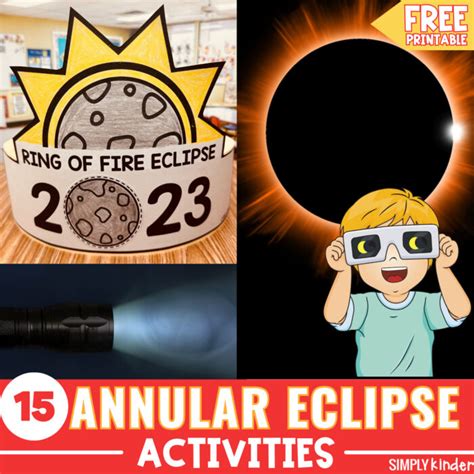 Annular Eclipse Activities for Your Classroom - Simply Kinder