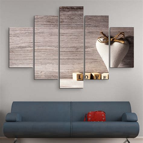 Decorate With Love Piece Canvas Art Wall Decor Ca Go Canvas