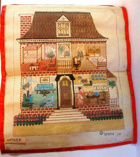 Dollhouses Needlepoint Projects To Try Cross Stitch Dolls Flat