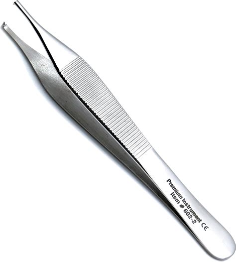 Amazon Adson 12cm Serrated Tip 1x2 Rat Tooth Kocher Tweezer