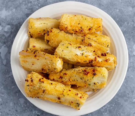 Crispy Air Fryer Cassava Fries · Eat Well Abi