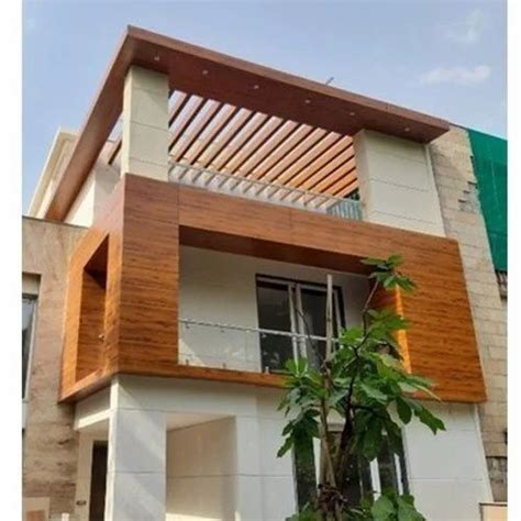 Natural Wooden Hpl Wall Cladding Thickness Mm At Rs Sq Ft In Hapur