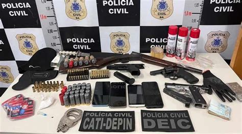 Investigado Por Dez Homicídios Em Feira De Santana é Preso Com Armas