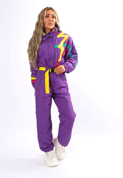 Vintage Ski Suit 80s FILA UK 10 S HAK JoJo Ski