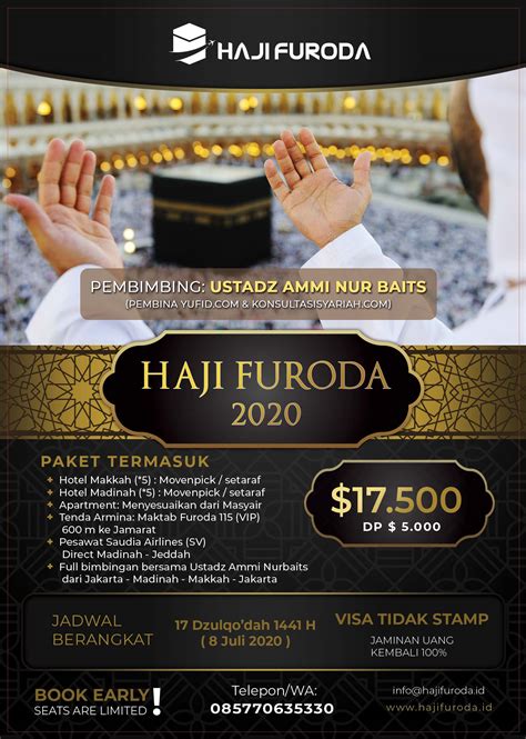 Haji Furoda Bersama Ustadz Ammi Nur Baits Haji Furoda